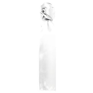 Premier Colours Plain Scarf / White